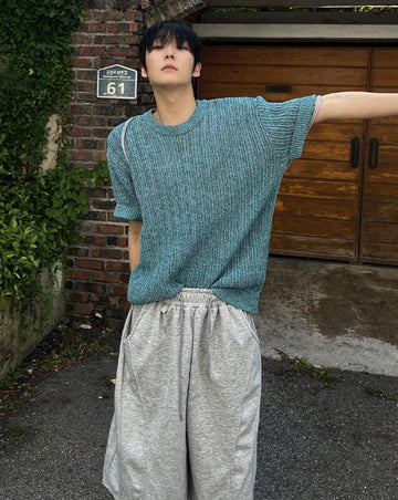 24SS Curved Joint Bermuda Pants